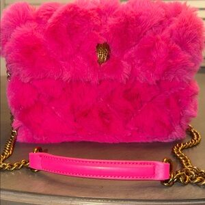 Authentic Kurt Keiger Faux Fur Kensington bag
